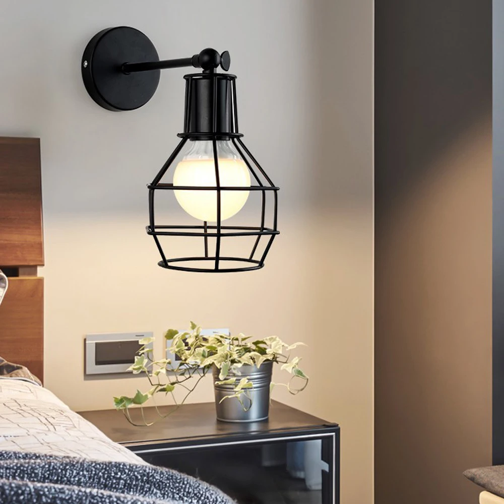 Vintage Retro Loft Wall Light Industrial Wall Bedside Lamp Shade Sconces Modern Indoor Living Room Lighting Fixture Home Decor
Vintage Retro Loft Wall Light Industrial Wall Bedside Lamp Shade Sconces Modern Indoor Living Room Lighting Fixture Home Decor