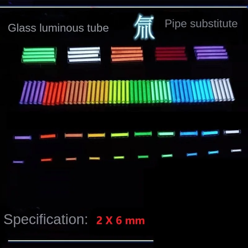 Not tritium 2 × 6mm Glass Luminous Tube Edc Accessory Tritium Gas Tube Replaces Diy Luminous Tube 2 × 6mm
Not tritium 2 × 6mm Glass Luminous Tube Edc Accessory Tritium Gas Tube Replaces Diy Luminous Tube 2 × 6mm