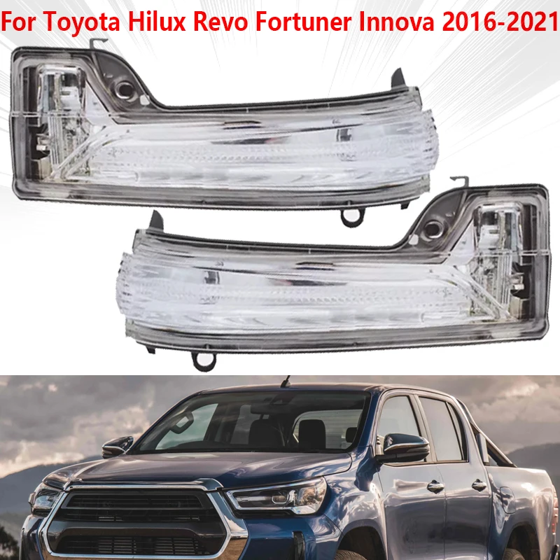 Для Toyota Hilux Revo Fortuner Innova 2016 2017 2018 2019 2020 Автомобильное зеркало заднего вида с боковым поворотным сигналом
Для Toyota Hilux Revo Fortuner Innova 2016 2017 2018 2019 2020 Автомобильное зеркало заднего вида с боковым поворотным сигналом