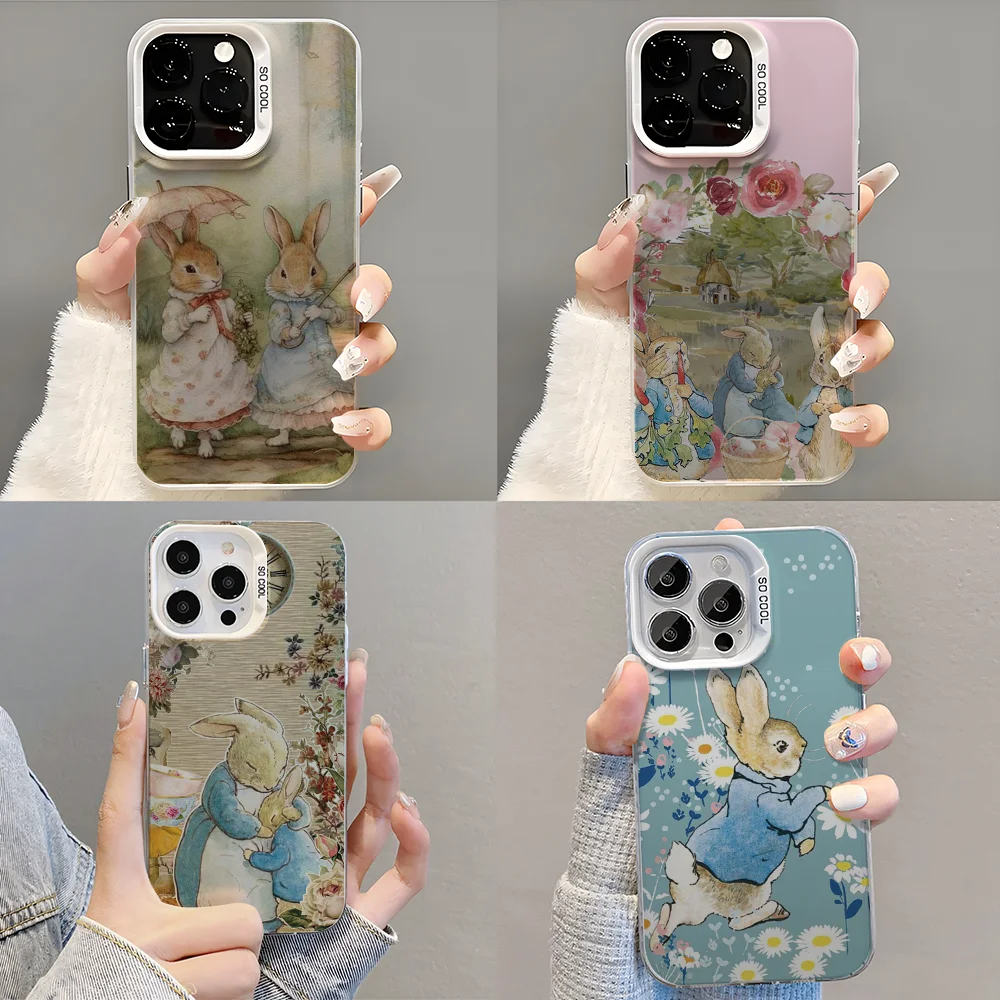 Cute P-PeterS Rabbit Phone Case Phone Case For iPhone 14 16 15 11 12 13 Pro Max Mini Plus Shockproof Cover
Cute P-PeterS Rabbit Phone Case Phone Case For iPhone 14 16 15 11 12 13 Pro Max Mini Plus Shockproof Cover