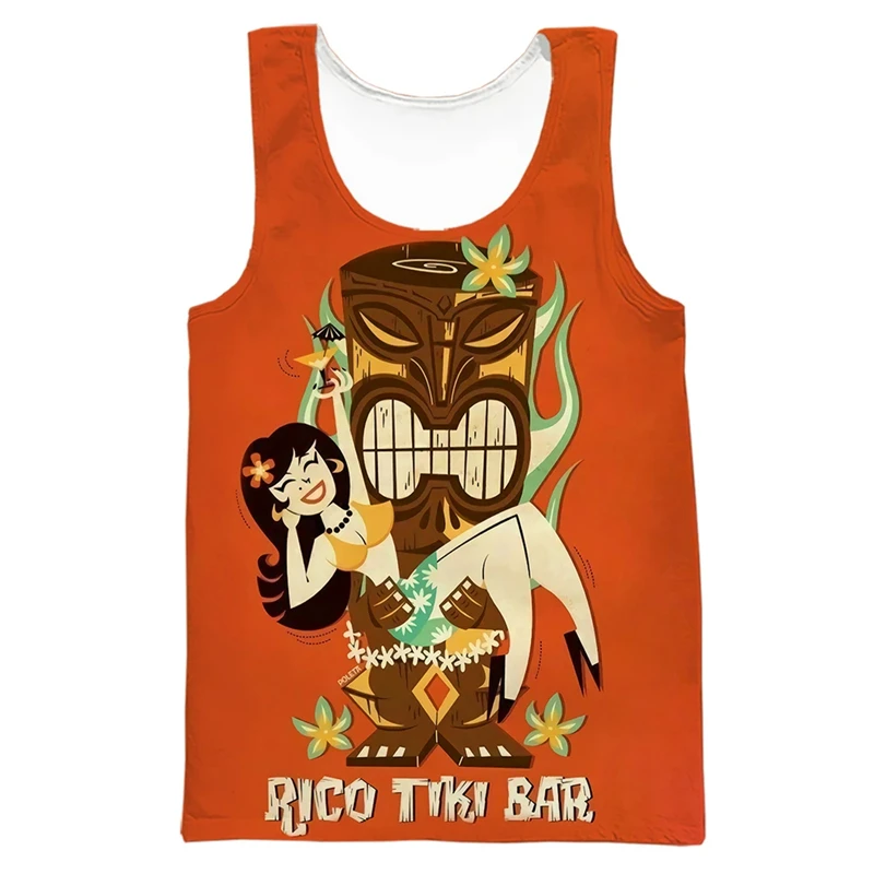 Fashion Men Tank Tops Hawaii Vintage Tattoo Pattern Tiki 3D Printed Vest Casual Pullover Tops Men Clothing Streetwear Sleeveless
Fashion Men Tank Tops Hawaii Vintage Tattoo Pattern Tiki 3D Printed Vest Casual Pullover Tops Men Clothing Streetwear Sleeveless