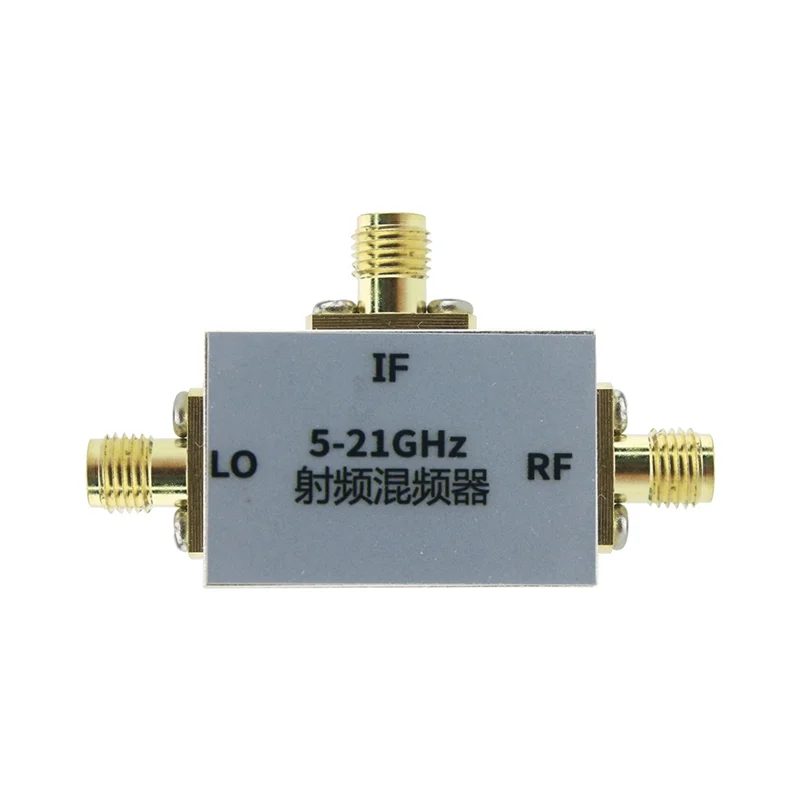 LBER 5-21Ghz RF Frequency Mixer Up And Down Frequency Converter C/X/KU Band Mixer RF Accessory With SMA-K Connector
LBER 5-21Ghz RF Frequency Mixer Up And Down Frequency Converter C/X/KU Band Mixer RF Accessory With SMA-K Connector