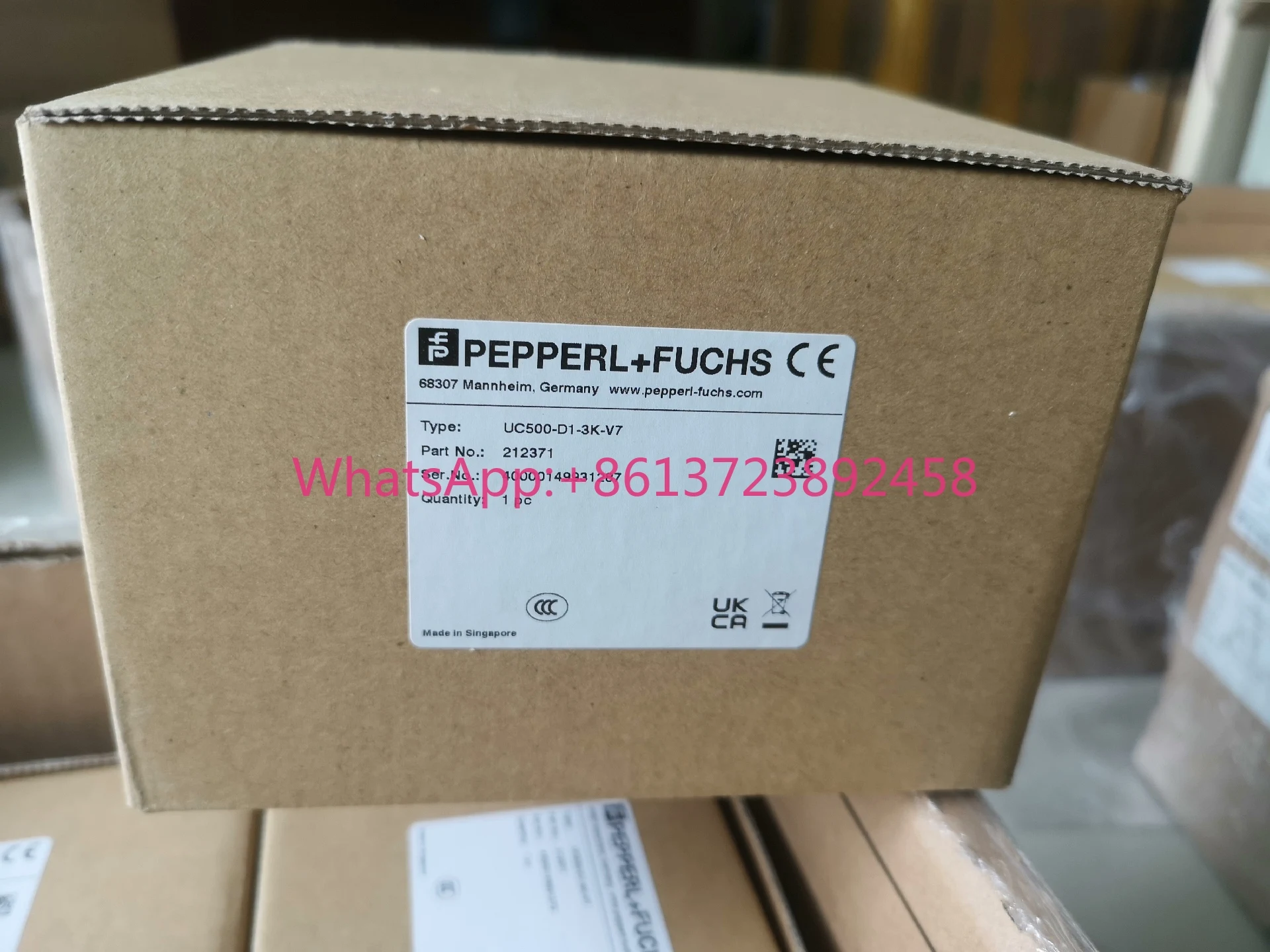 Pepperl + Fuchs UC500-D1-3K-V7 Spot
Pepperl + Fuchs UC500-D1-3K-V7 Spot