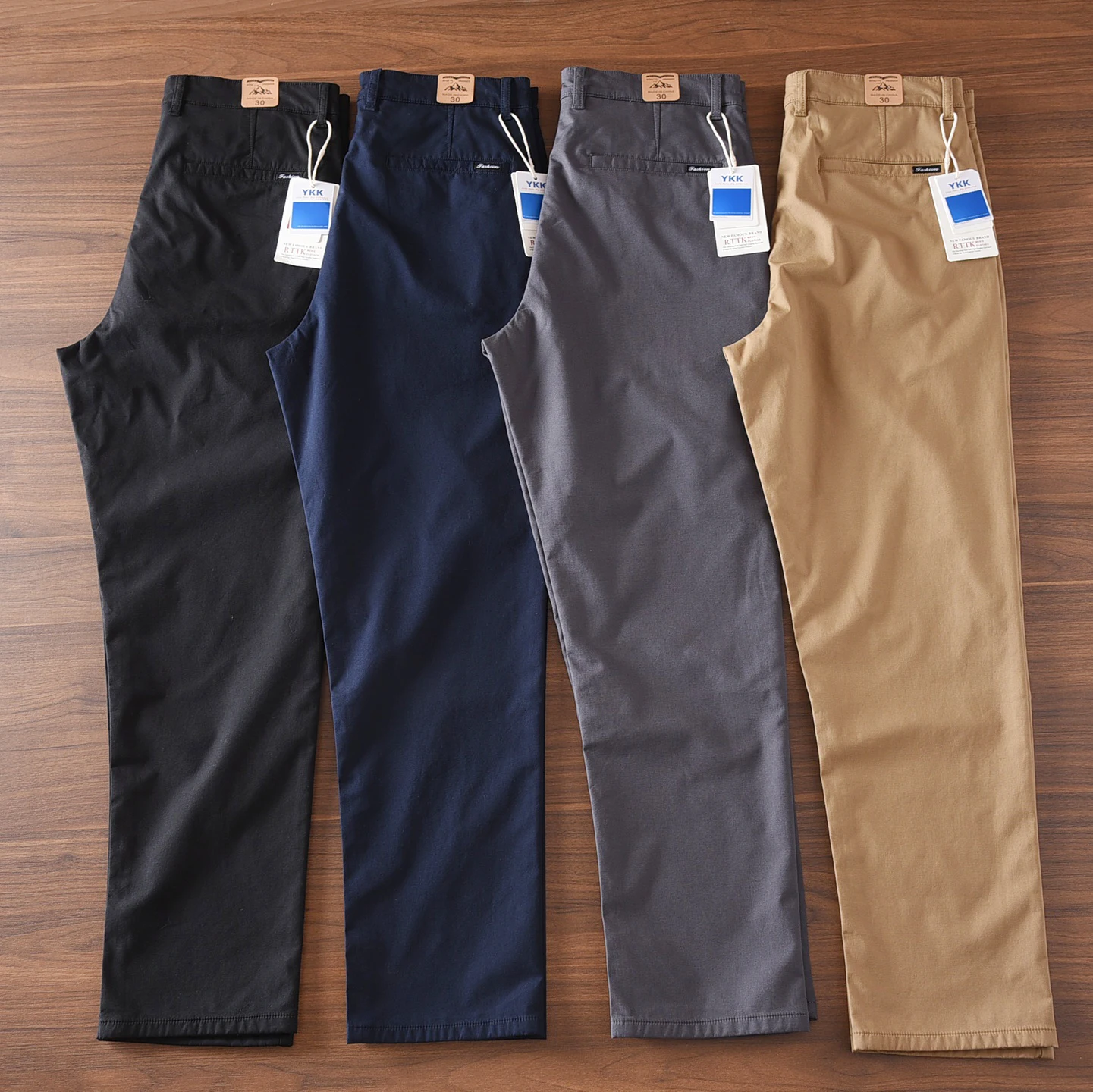 Autumn New Japanese Retro Woven Chino Casual Pants Men's Simple 97% Cotton Washed Micro Elastic Thick Loose Straight Trousers
Autumn New Japanese Retro Woven Chino Casual Pants Men's Simple 97% Cotton Washed Micro Elastic Thick Loose Straight Trousers
