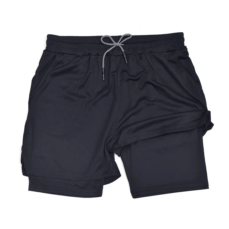 Men's Double Layer Fitness Shorts Men Fitness Gym Training 2 in 1 Sports Shorts Quick Dry Workout Jogging Double Deck Summer
Men's Double Layer Fitness Shorts Men Fitness Gym Training 2 in 1 Sports Shorts Quick Dry Workout Jogging Double Deck Summer