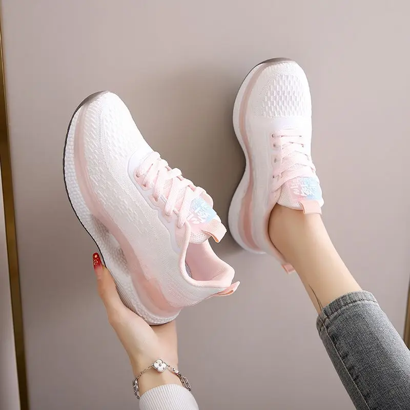 2026 New Women's Running Shoes Summer Mesh Breathable Sports Sneakers Shock Absorption Lightweight Casual Athletic Training
2026 New Women's Running Shoes Summer Mesh Breathable Sports Sneakers Shock Absorption Lightweight Casual Athletic Training
