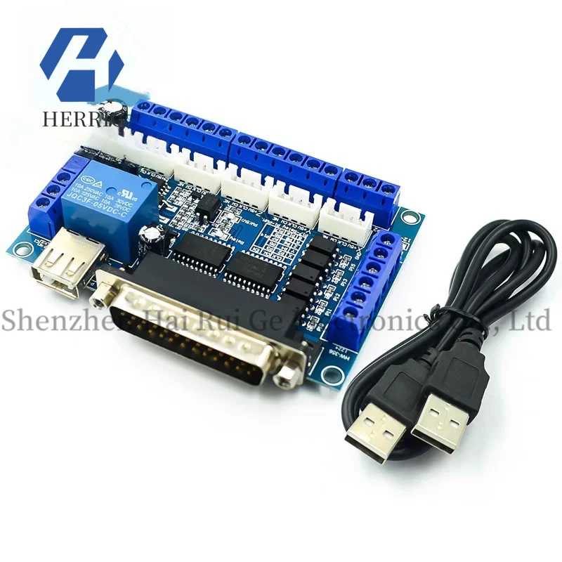 MACH3 Engraving CNC 5-Axis Stepper Motor Driver Interface Board with Opto-Coupling Isolation (N132)
MACH3 Engraving CNC 5-Axis Stepper Motor Driver Interface Board with Opto-Coupling Isolation (N132)