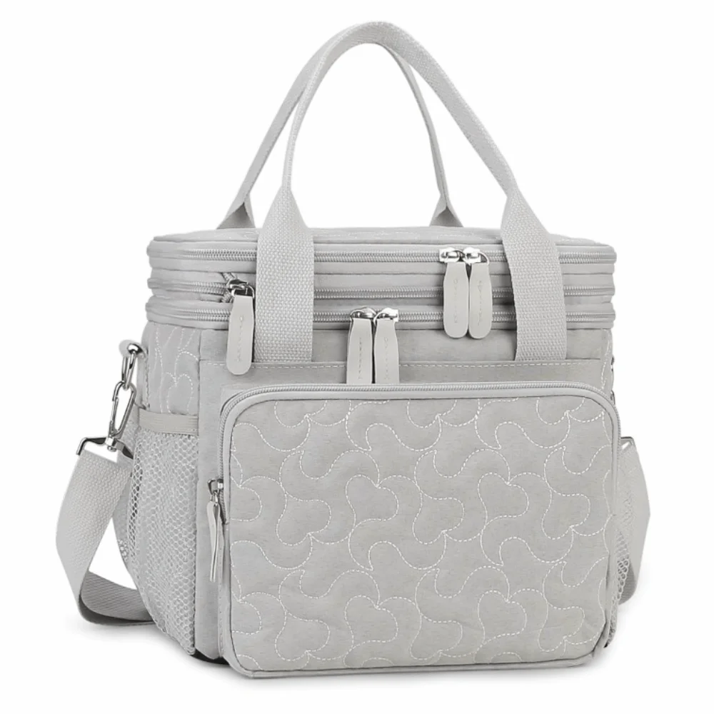 High Quality Large Capacity Lunch Bag Leakproof Waterproof Picnic Bag Reusable Double Deck Insulation Bag Picnic
High Quality Large Capacity Lunch Bag Leakproof Waterproof Picnic Bag Reusable Double Deck Insulation Bag Picnic