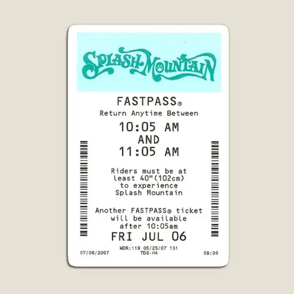 Splash Mountain Fastpass Magnet Toy Magnetic Funny Cute Home Decor Baby Stickers for Fridge Organizer Refrigerator Holder
Splash Mountain Fastpass Magnet Toy Magnetic Funny Cute Home Decor Baby Stickers for Fridge Organizer Refrigerator Holder