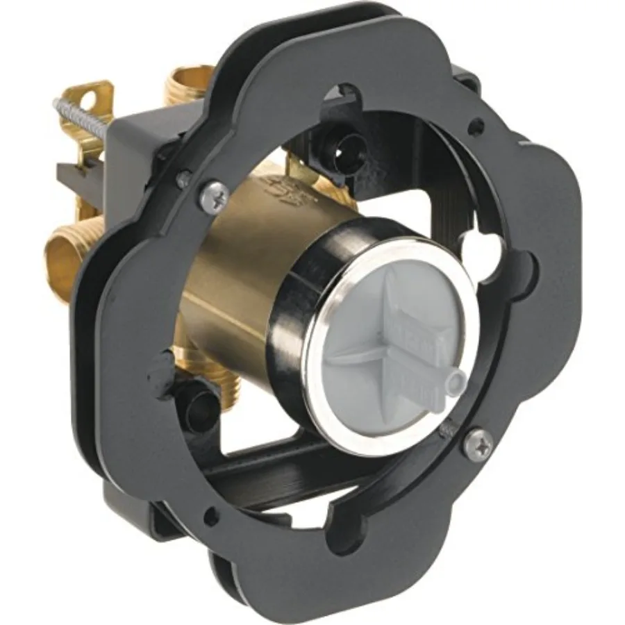 Faucet R10000-UNWS MultiChoice Universal Tub and Shower Valve Body for Tub Faucet Trim Kits with Thin Wall Mounting Kit
Faucet R10000-UNWS MultiChoice Universal Tub and Shower Valve Body for Tub Faucet Trim Kits with Thin Wall Mounting Kit