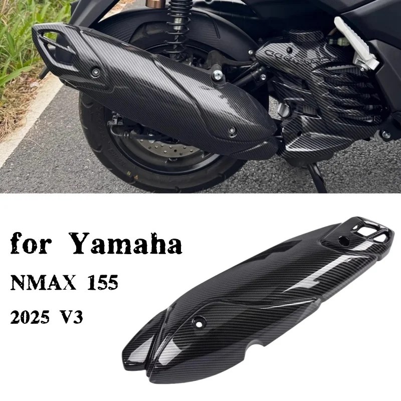 For Yamaha NMAX 155 2025 V3 Carbon Fiber Cover Water Transfer Printing Exhaust Pipes Protection Cover Motorcycle Accessories
For Yamaha NMAX 155 2025 V3 Carbon Fiber Cover Water Transfer Printing Exhaust Pipes Protection Cover Motorcycle Accessories