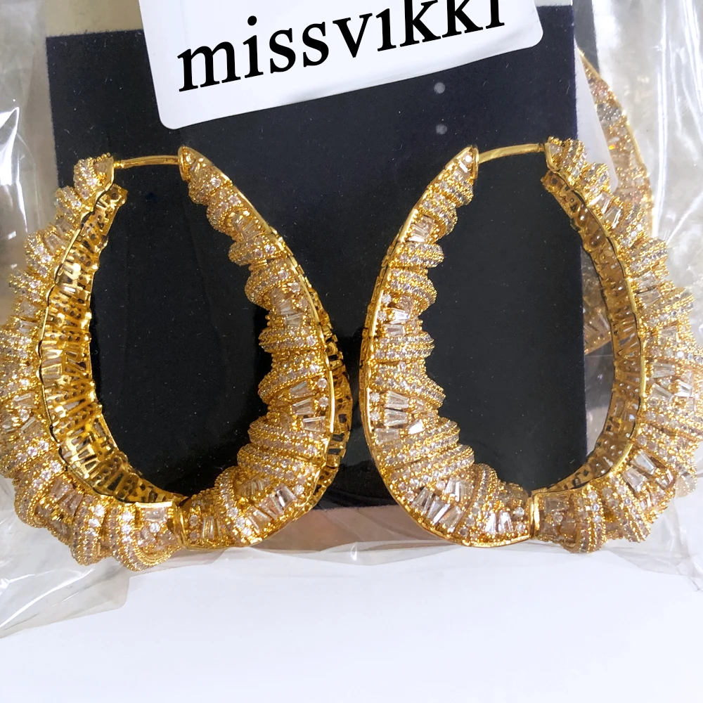 missvikki Trendy Luxury Big Gorgeous Earrings For Women Girl Daily Birthday Fashion Gift Bridal Wedding Show Trendy Jewelry 
missvikki Trendy Luxury Big Gorgeous Earrings For Women Girl Daily Birthday Fashion Gift Bridal Wedding Show Trendy Jewelry