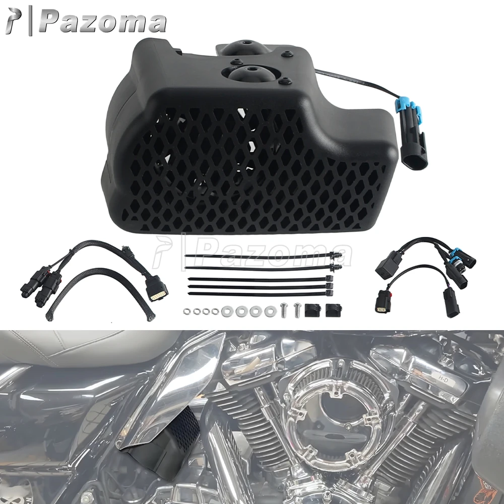Motorcycle Engine Cooling Fan W/Mount Kit For Harley Touring Road King Road Street Electra Glide 2017-2026 Radiator Coolflow Fan
Motorcycle Engine Cooling Fan W/Mount Kit For Harley Touring Road King Road Street Electra Glide 2017-2026 Radiator Coolflow Fan