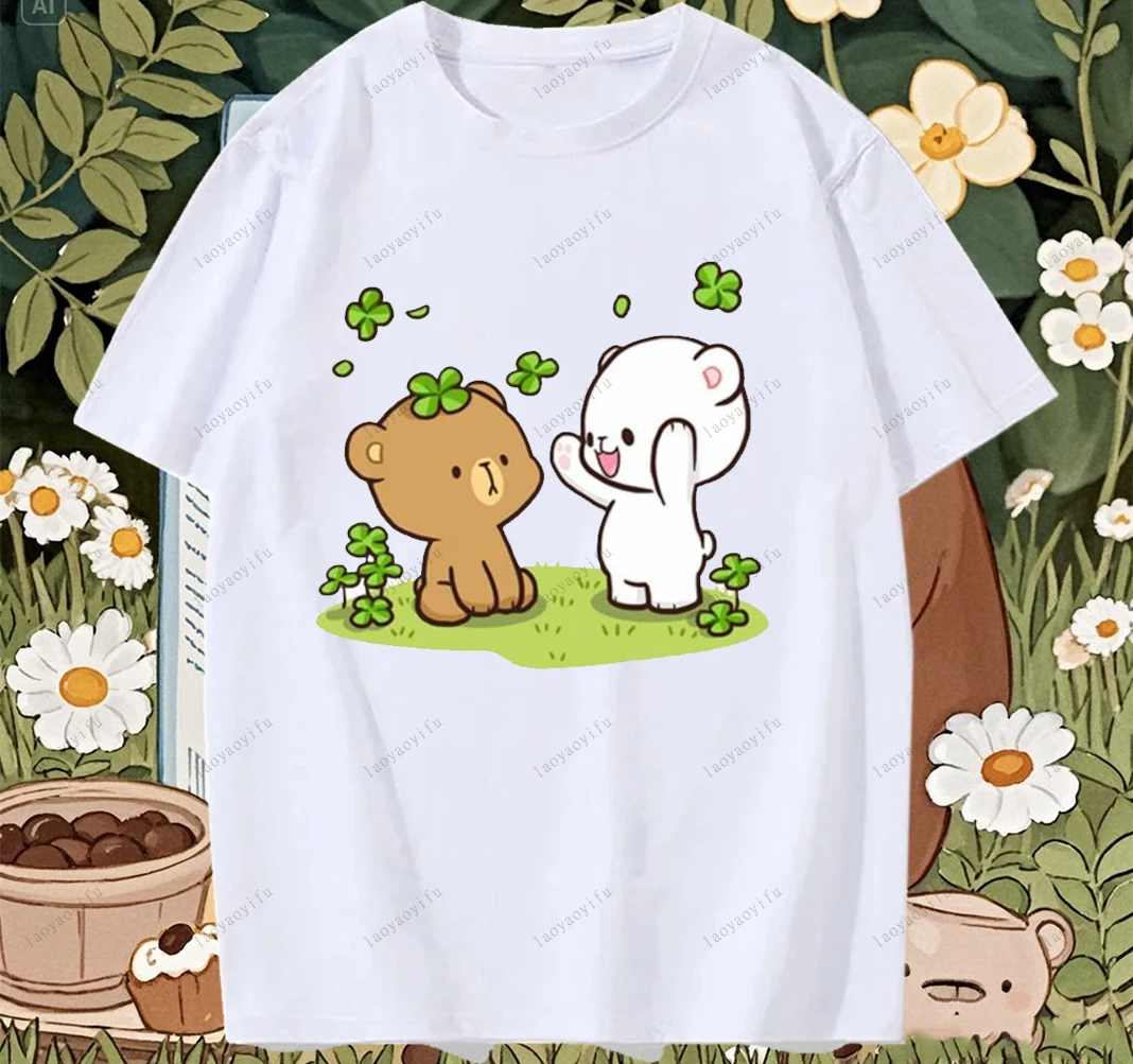 Shamrocks Milk and Mocha Classic Print T Shirt Women and Men T-Shirt Short Sleeve Vintage Tees 2025 Summer Cool Printing Tops
Shamrocks Milk and Mocha Classic Print T Shirt Women and Men T-Shirt Short Sleeve Vintage Tees 2025 Summer Cool Printing Tops