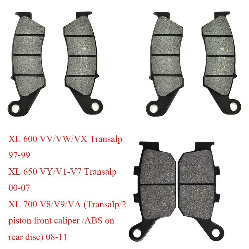 Motorcycle Brake Pads Front&Rear For Honda XL600 VV VW VX 1997-1999 XL650 2000-2007 XL700 2008-2011 XL TRANSALP 600 650 700
Motorcycle Brake Pads Front&Rear For Honda XL600 VV VW VX 1997-1999 XL650 2000-2007 XL700 2008-2011 XL TRANSALP 600 650 700