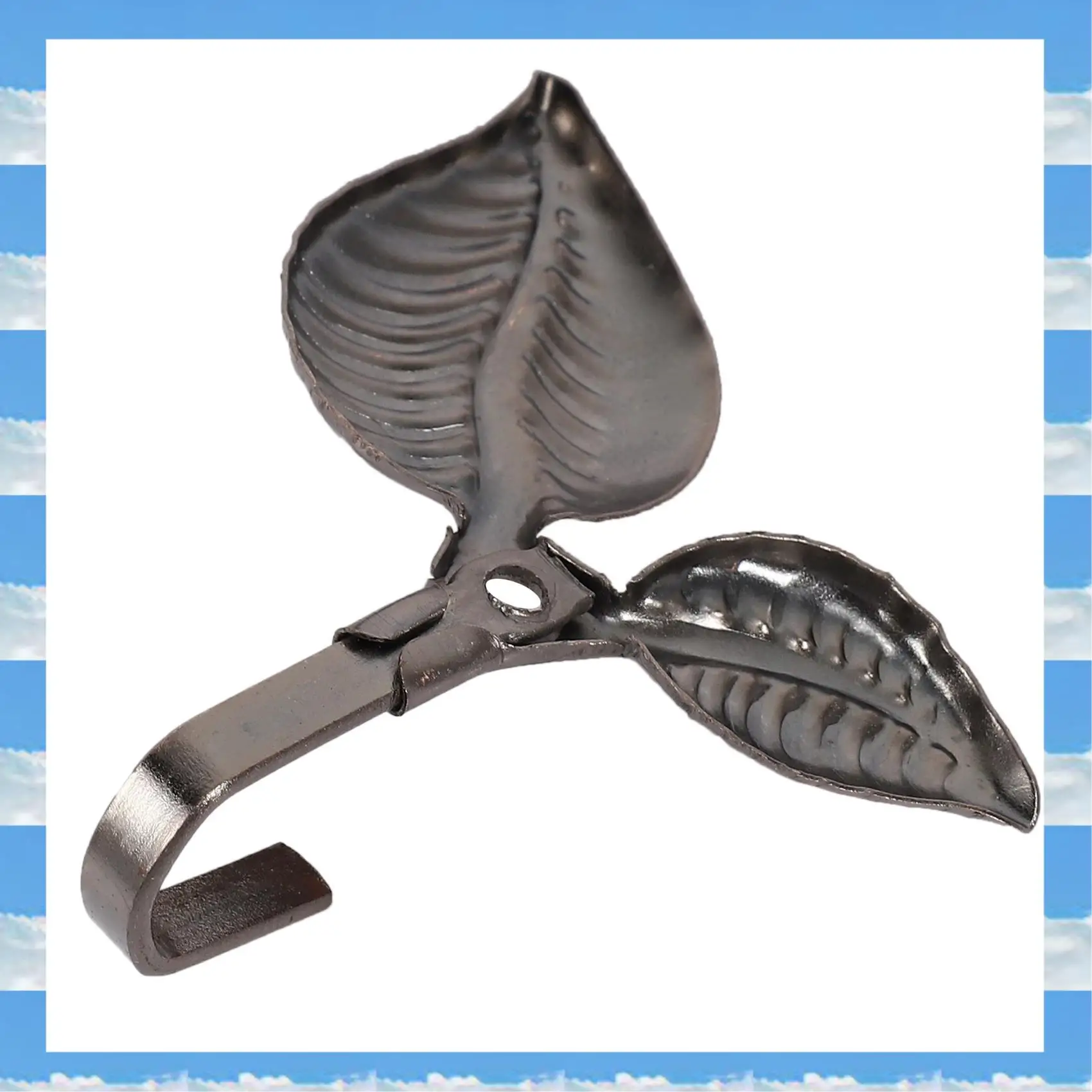 A11I 10 X Iron Leaf Shaped Curtain Tie Backs Holders Wall Hooks Home Decor, Red Bronze
A11I 10 X Iron Leaf Shaped Curtain Tie Backs Holders Wall Hooks Home Decor, Red Bronze