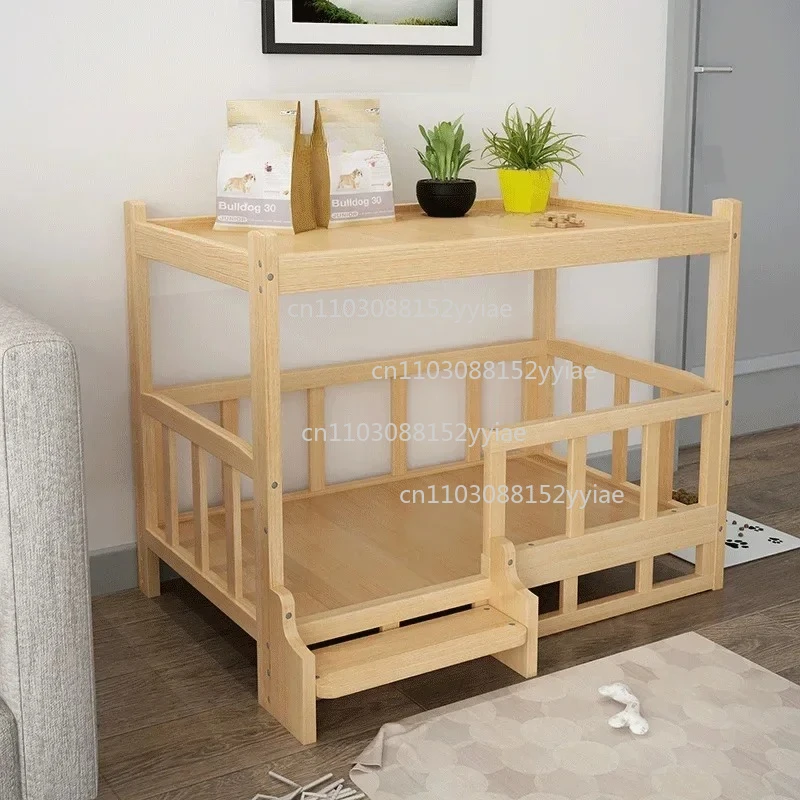Pet-Friendly Solid Wood Puppy Bed - Smooth Polished Surface, Detachable & Easy-to-Clean Kennel
Pet-Friendly Solid Wood Puppy Bed - Smooth Polished Surface, Detachable & Easy-to-Clean Kennel
