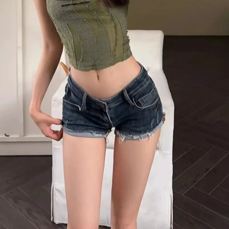 Women Denim Shorts 2026 Summer Sexy High-Waisted Skinny Elastic Washed Jean Short Jeans Woman Vintage Y2K Streetwear Hot Shorts
Women Denim Shorts 2026 Summer Sexy High-Waisted Skinny Elastic Washed Jean Short Jeans Woman Vintage Y2K Streetwear Hot Shorts