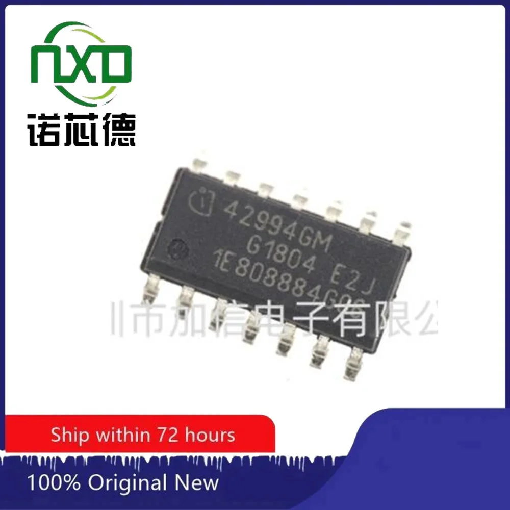 10 шт./лот TLE42994GM SOIC14 новая и оригинальная интегральная схема IC чип компонент электронные микросхемы профессиональное соответствие спецификации 
10 шт./лот TLE42994GM SOIC14 новая и оригинальная интегральная схема IC чип компонент электронные микросхемы профессиональное соответствие спецификации