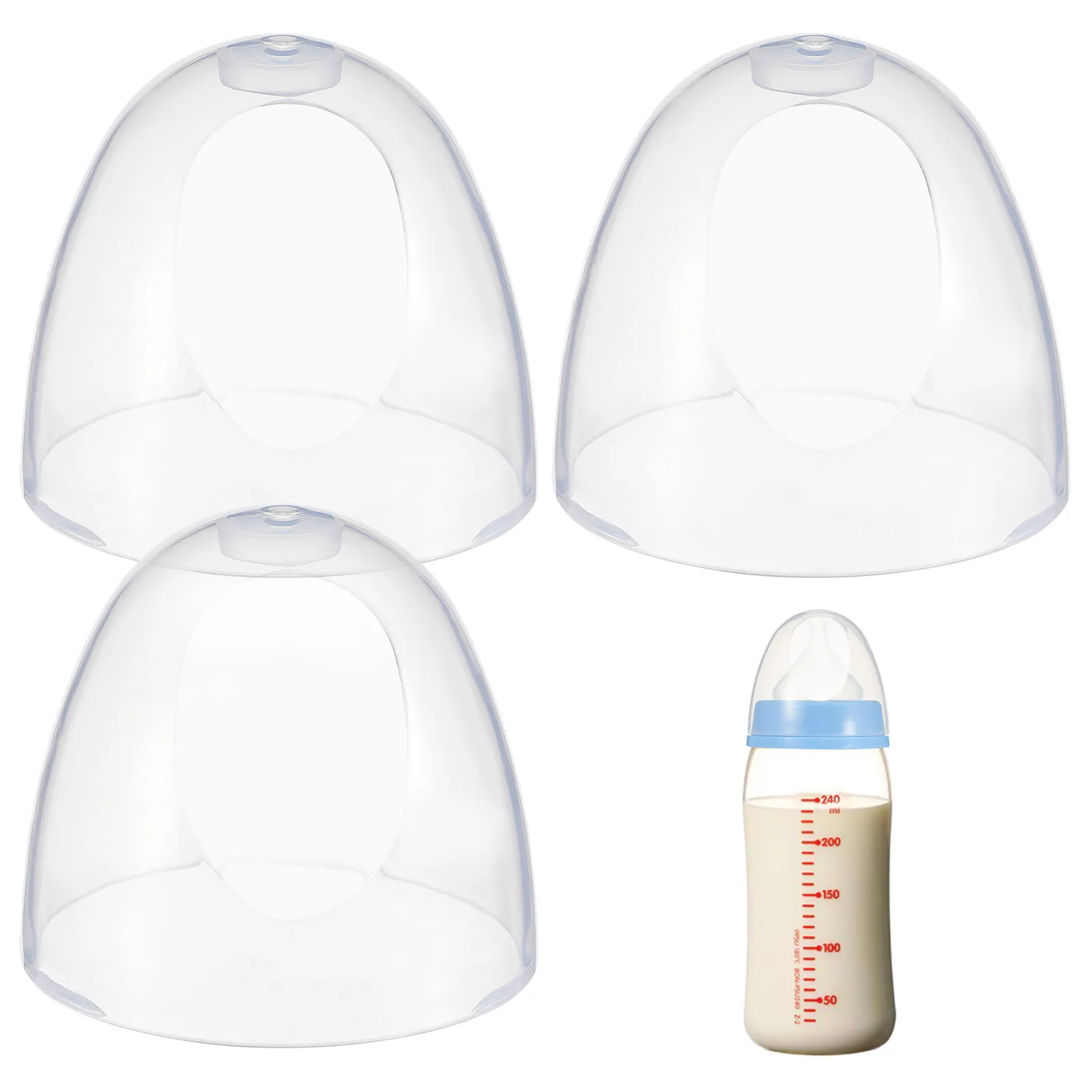 Replacement Plastic Baby Bottle Caps Leak Proof Milk Feeding Lids Clear Dome Covers for Reusable Nursing Bottles Accessories
Replacement Plastic Baby Bottle Caps Leak Proof Milk Feeding Lids Clear Dome Covers for Reusable Nursing Bottles Accessories