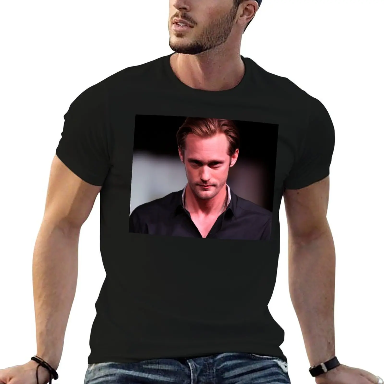 for tshirt 2 plain cotton black man man t-shirt Alexander Skarsgard T-Shirt package
for tshirt 2 plain cotton black man man t-shirt Alexander Skarsgard T-Shirt package