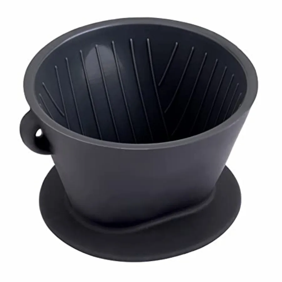 Silicone Pour Over Coffee Dripper, Black Collapsible Coffee Maker Single Cup with Storage Pouch, Camping Pourover Coffee Slow B
Silicone Pour Over Coffee Dripper, Black Collapsible Coffee Maker Single Cup with Storage Pouch, Camping Pourover Coffee Slow B