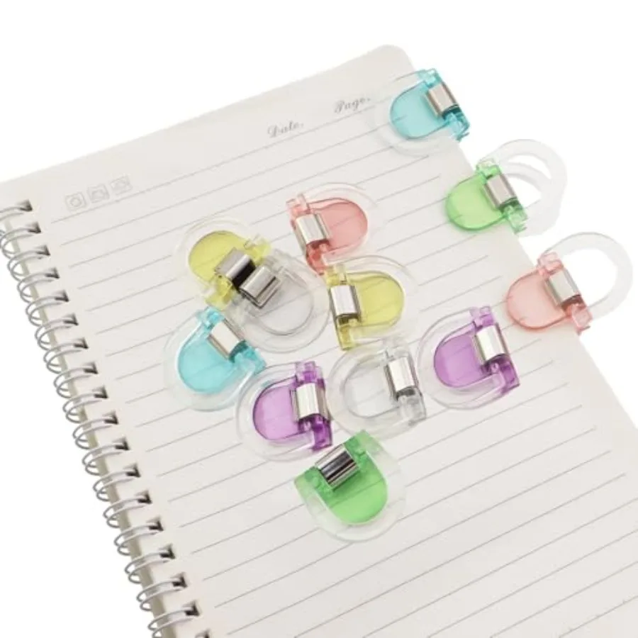 12PCS Colourful Transparent Ring Binder 28x26mm Snack Bag Sealer Suitable for Binding Documents Invoices Paper Files
12PCS Colourful Transparent Ring Binder 28x26mm Snack Bag Sealer Suitable for Binding Documents Invoices Paper Files