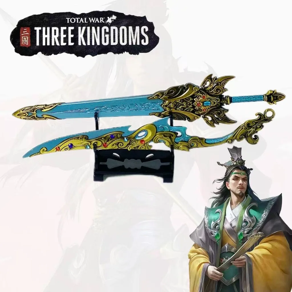 9inch Total War Three Kingdoms Liu Shuang Sword Model Game Collectible Alloy Ornament Cosplay Prop Decorative Accessory Gift
9inch Total War Three Kingdoms Liu Shuang Sword Model Game Collectible Alloy Ornament Cosplay Prop Decorative Accessory Gift