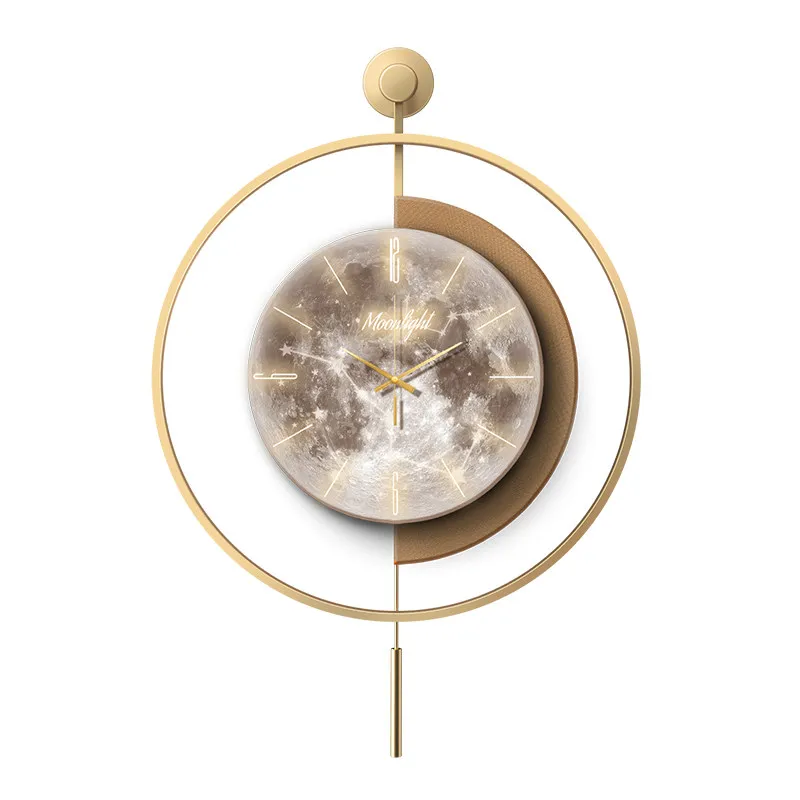 Wabi Sabi Wind Restaurant Wall Clock Dining Table Background Wall Decorative Painting Moon with Clock Mural
Wabi Sabi Wind Restaurant Wall Clock Dining Table Background Wall Decorative Painting Moon with Clock Mural