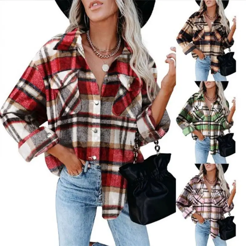 Женское шерстяное пальто в клетку irt, дизайн на пуговицах, длинное све, осень-зима, новинка, трансграничная женская одежда Faion
Женское шерстяное пальто в клетку irt, дизайн на пуговицах, длинное све, осень-зима, новинка, трансграничная женская одежда Faion