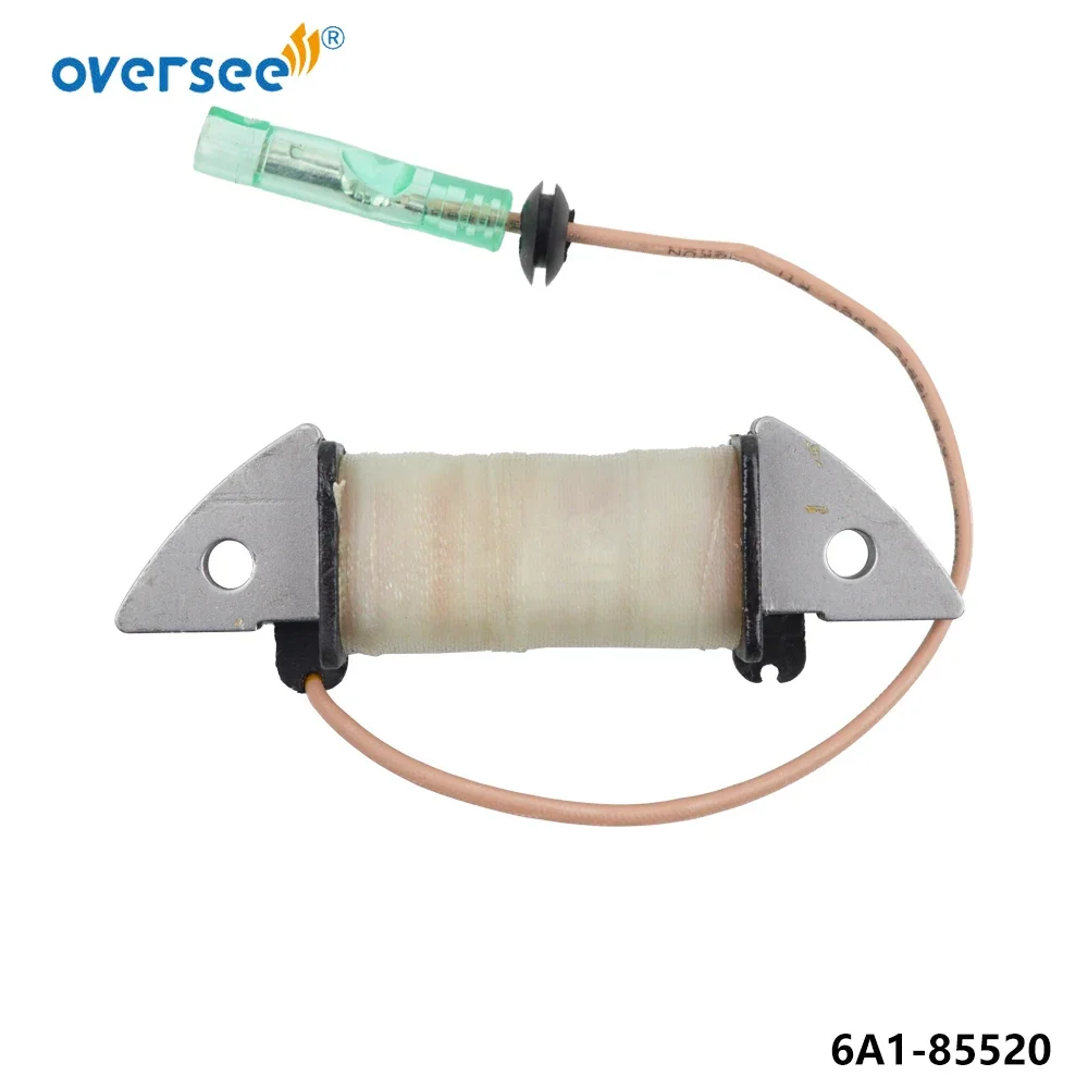 6A1-85520 Charge Coil for Yamaha Outboard Engine 2HP 2B 2M 2 Stroke Boat Motor 6A1-85520-00 6A1-85520-01
6A1-85520 Charge Coil for Yamaha Outboard Engine 2HP 2B 2M 2 Stroke Boat Motor 6A1-85520-00 6A1-85520-01