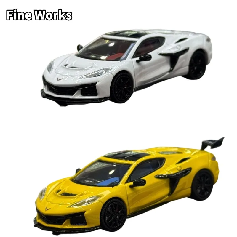 Fine Works 1:64 Corvette C8 ZR1 Cast Aluminum Simulation Static Alloy Car Model, Boys' Gift Toy Collection Decoration Item.
Fine Works 1:64 Corvette C8 ZR1 Cast Aluminum Simulation Static Alloy Car Model, Boys' Gift Toy Collection Decoration Item.