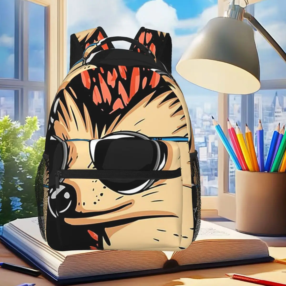 Funny Hedgehog With Sunglasses Backpack Student Boys Girls BookBag Kids School Bag Computer Shoulder Bags for Men Women
Funny Hedgehog With Sunglasses Backpack Student Boys Girls BookBag Kids School Bag Computer Shoulder Bags for Men Women