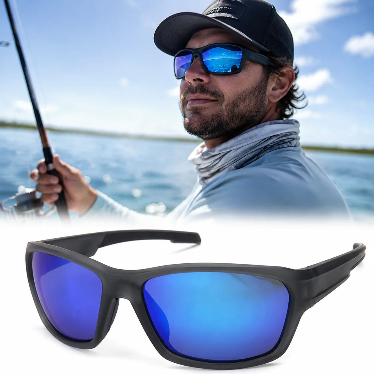 Unisex TR90 Polarized Sports Sunglasses Lightweight Anti-Slip UV400 Fishing Beach Surf Golf Hiking Outdoor Glasses
Unisex TR90 Polarized Sports Sunglasses Lightweight Anti-Slip UV400 Fishing Beach Surf Golf Hiking Outdoor Glasses