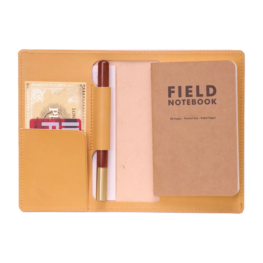 Полевые заметки, кожаный чехол для ноутбука, портативный журнал, коричневый, желтый, кожаный карман растительного дубления для карточек или бумаги
Полевые заметки, кожаный чехол для ноутбука, портативный журнал, коричневый, желтый, кожаный карман растительного дубления для карточек или бумаги