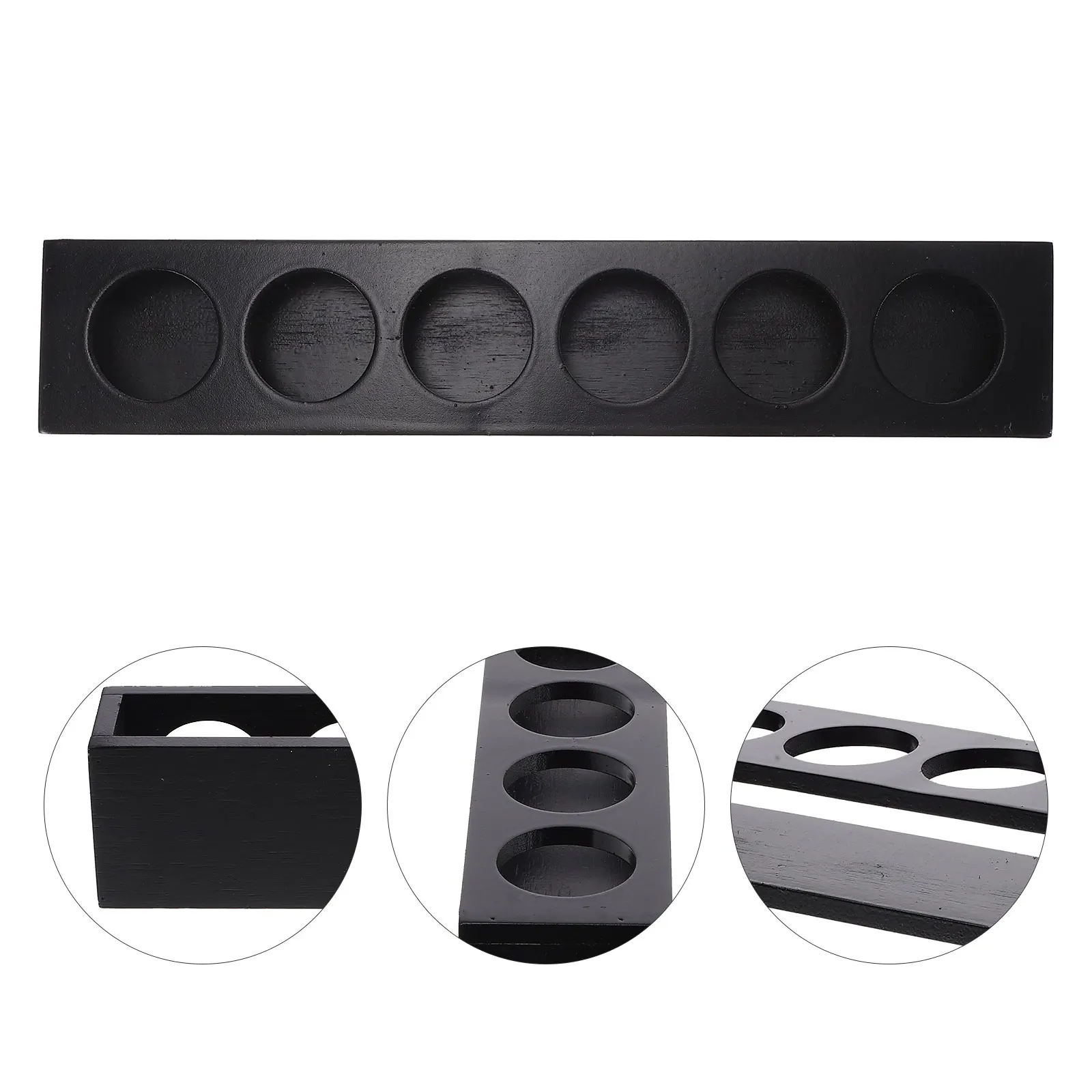 Wood Shot Glasses Holder for 12 Shot Glasses Storage Rack Black Home Bar Display Drying Whiskey Cups Tray Organizer
Wood Shot Glasses Holder for 12 Shot Glasses Storage Rack Black Home Bar Display Drying Whiskey Cups Tray Organizer