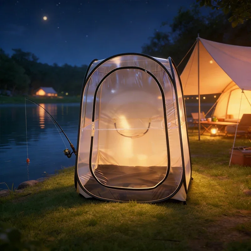 Transparent Portable Folding Winter Ice Fishing Tent Windproof Rainproof Anti Mosquito Shelter for Outdoor Camping Activities
Transparent Portable Folding Winter Ice Fishing Tent Windproof Rainproof Anti Mosquito Shelter for Outdoor Camping Activities