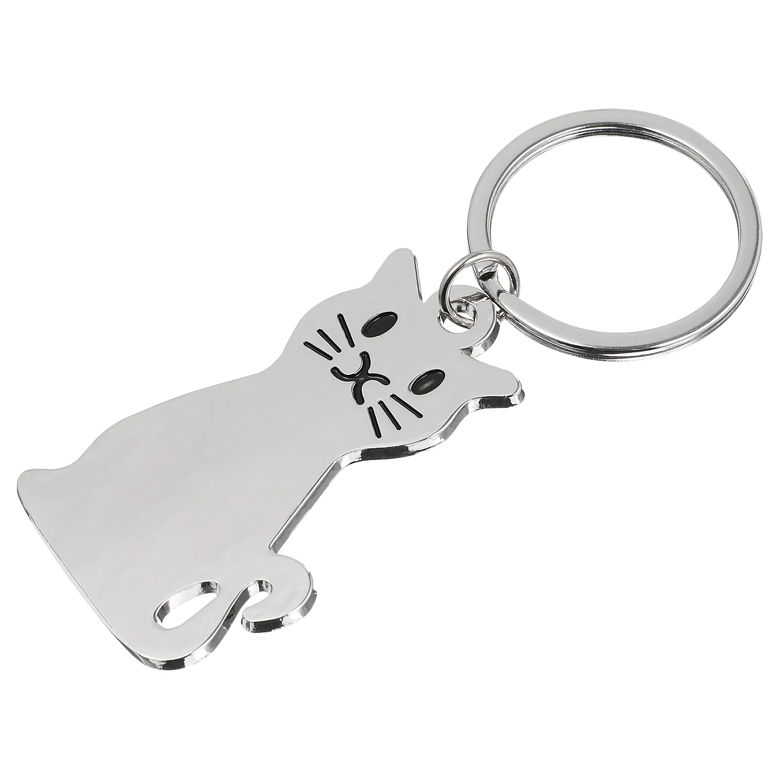 Cat Keychain Design Metal Keyring Key Pendant Gift Collect Animal Keychain Daily Use Cute Metal Keychian Cat Keyring
Cat Keychain Design Metal Keyring Key Pendant Gift Collect Animal Keychain Daily Use Cute Metal Keychian Cat Keyring