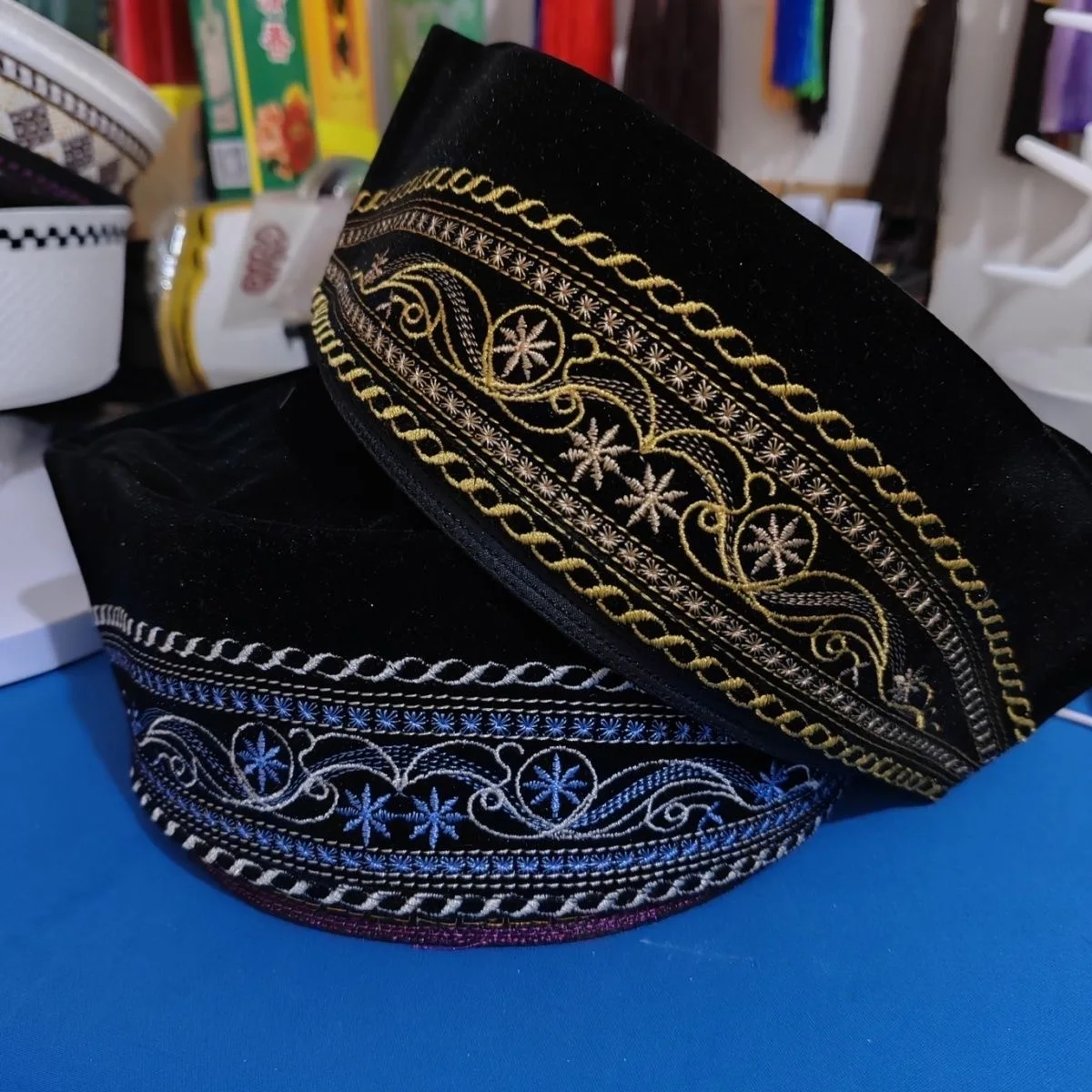 Muslim Hat Man Islam Kufi Products Saudi Arabic Prayer Accessories Malaysian Boat Hat Turban Kippa Topi
Muslim Hat Man Islam Kufi Products Saudi Arabic Prayer Accessories Malaysian Boat Hat Turban Kippa Topi
