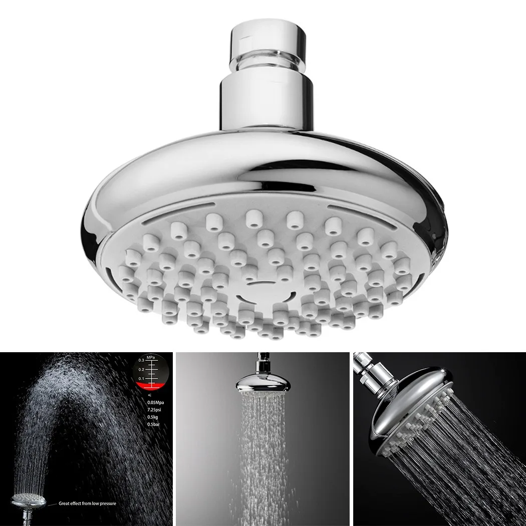4 Inch Rain Shower Head Sprayer Adjustable Rainfall Wall-Mounted Bathroom Fixture Faucet Boosting Showerhead Dormitory Bathing
4 Inch Rain Shower Head Sprayer Adjustable Rainfall Wall-Mounted Bathroom Fixture Faucet Boosting Showerhead Dormitory Bathing