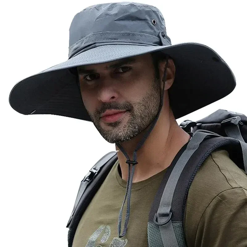 New Sun Protection Fishing Hat Summer Breathable Mesh Camping Hiking Caps Anti-UV Sun Hat Mountaineering Caps Men's Panama Hat
New Sun Protection Fishing Hat Summer Breathable Mesh Camping Hiking Caps Anti-UV Sun Hat Mountaineering Caps Men's Panama Hat