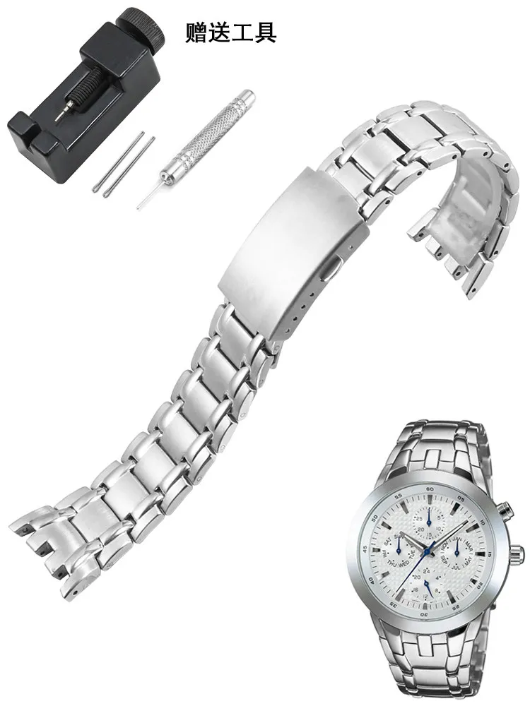 Suitable for Casio EF-312 1A/7A Stainless Steel Watch Strap EFR-300 Metal Stainless Steel Strap Chain Accessories
Suitable for Casio EF-312 1A/7A Stainless Steel Watch Strap EFR-300 Metal Stainless Steel Strap Chain Accessories