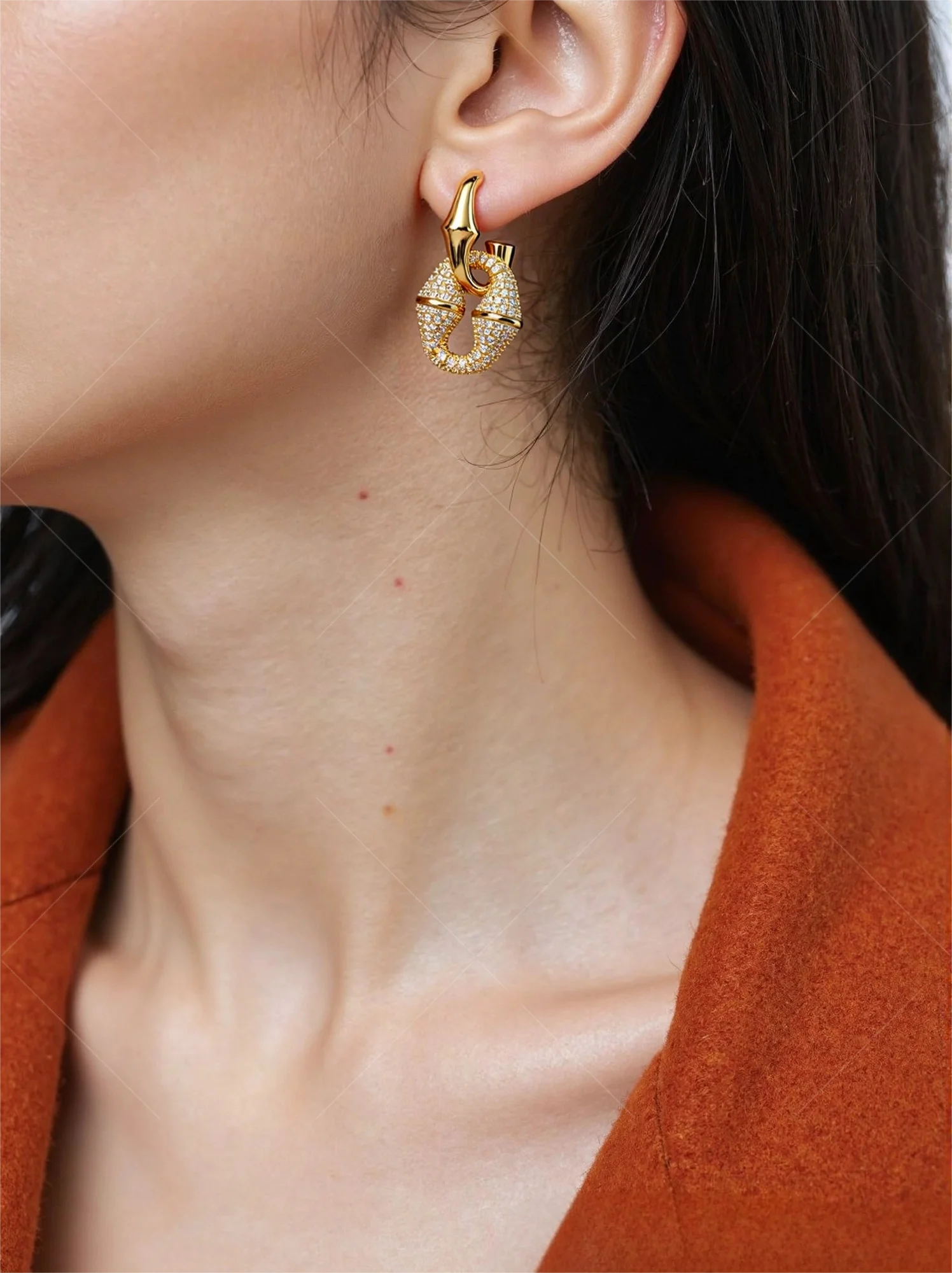 Luxury Shiny Stainless Steel Metal Full Crystal Pendant Earrings Necklace Set Charm Fashion Party Jewelry Gifts for Women
Luxury Shiny Stainless Steel Metal Full Crystal Pendant Earrings Necklace Set Charm Fashion Party Jewelry Gifts for Women