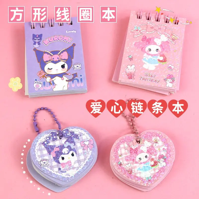 New Sanrio Animation Cartoon Cute Kuromi My Melody Keychain Mini Booklet High-Looking Small Coloring Page Notepad Sharing Gift
New Sanrio Animation Cartoon Cute Kuromi My Melody Keychain Mini Booklet High-Looking Small Coloring Page Notepad Sharing Gift