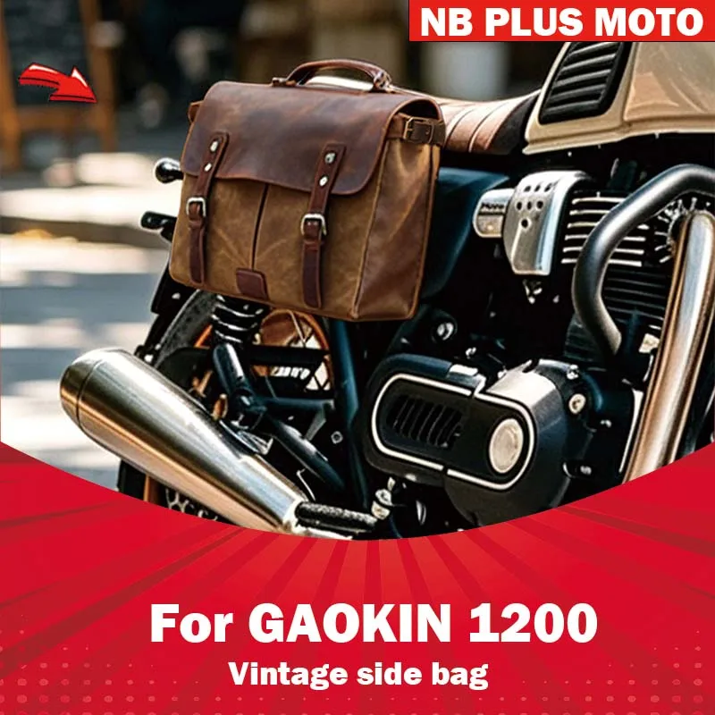 【Premium】For Vintage side bag GAOKIN 1200 side hanging bag motorcycle modification accessories riding bag canvas cowhide rear
【Premium】For Vintage side bag GAOKIN 1200 side hanging bag motorcycle modification accessories riding bag canvas cowhide rear