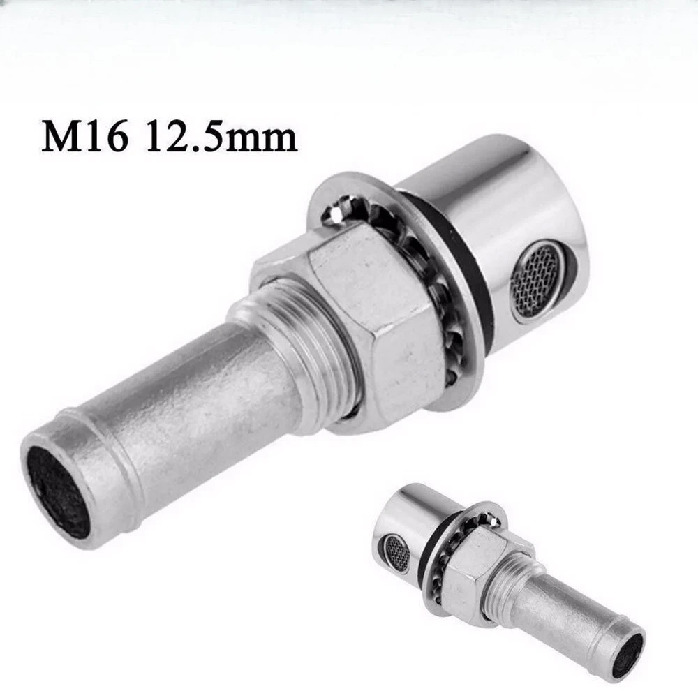 316 Stainless Steel Straight Fuel Breather Vent 15mm For Boat/Car/Gas Tank New
316 Stainless Steel Straight Fuel Breather Vent 15mm For Boat/Car/Gas Tank New