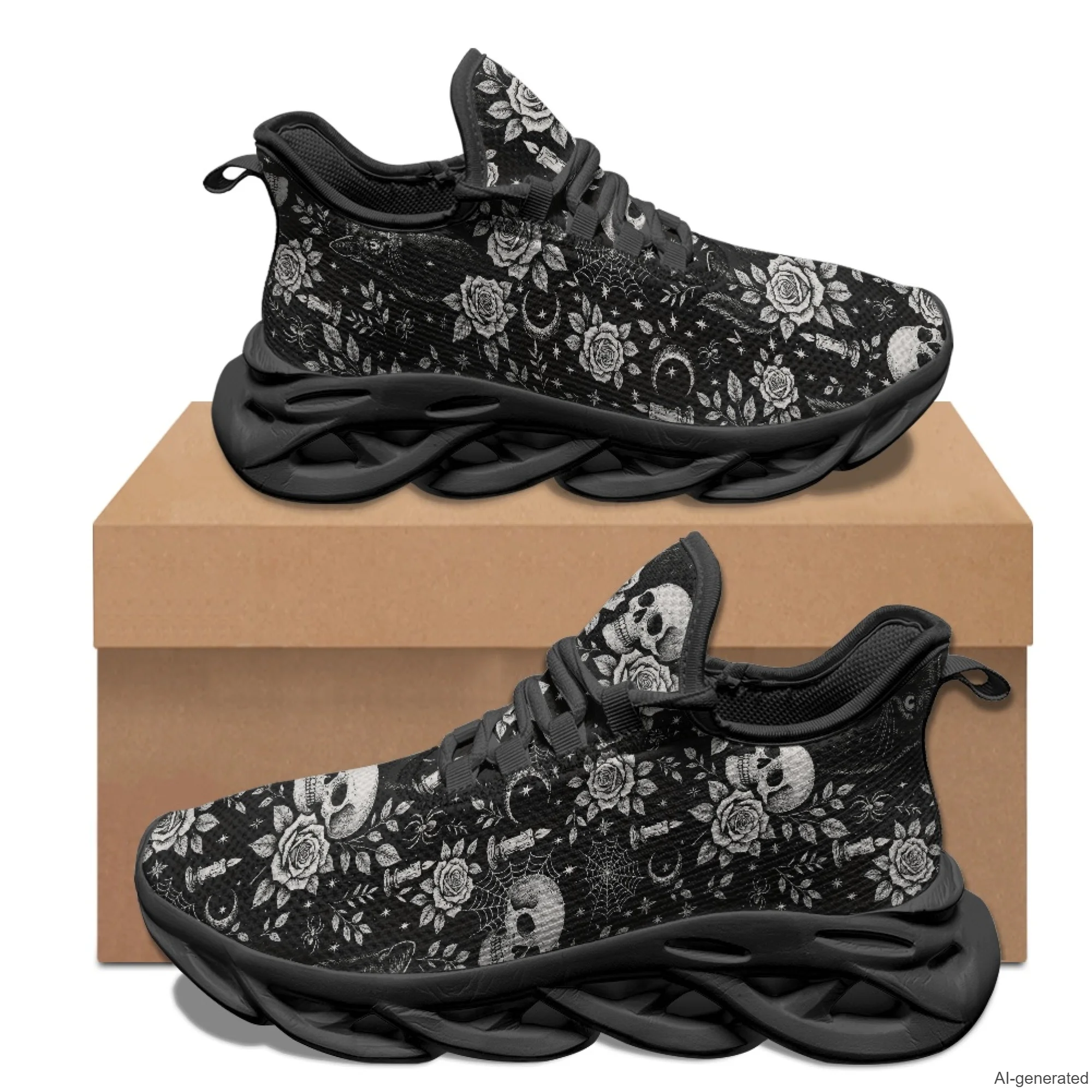 XIXIRIMIDO Max Soul Shoes Halloween Skulls Print Running Shoes for Men Casual Fashion Women Snakers Walking Shoes 35-48
XIXIRIMIDO Max Soul Shoes Halloween Skulls Print Running Shoes for Men Casual Fashion Women Snakers Walking Shoes 35-48
