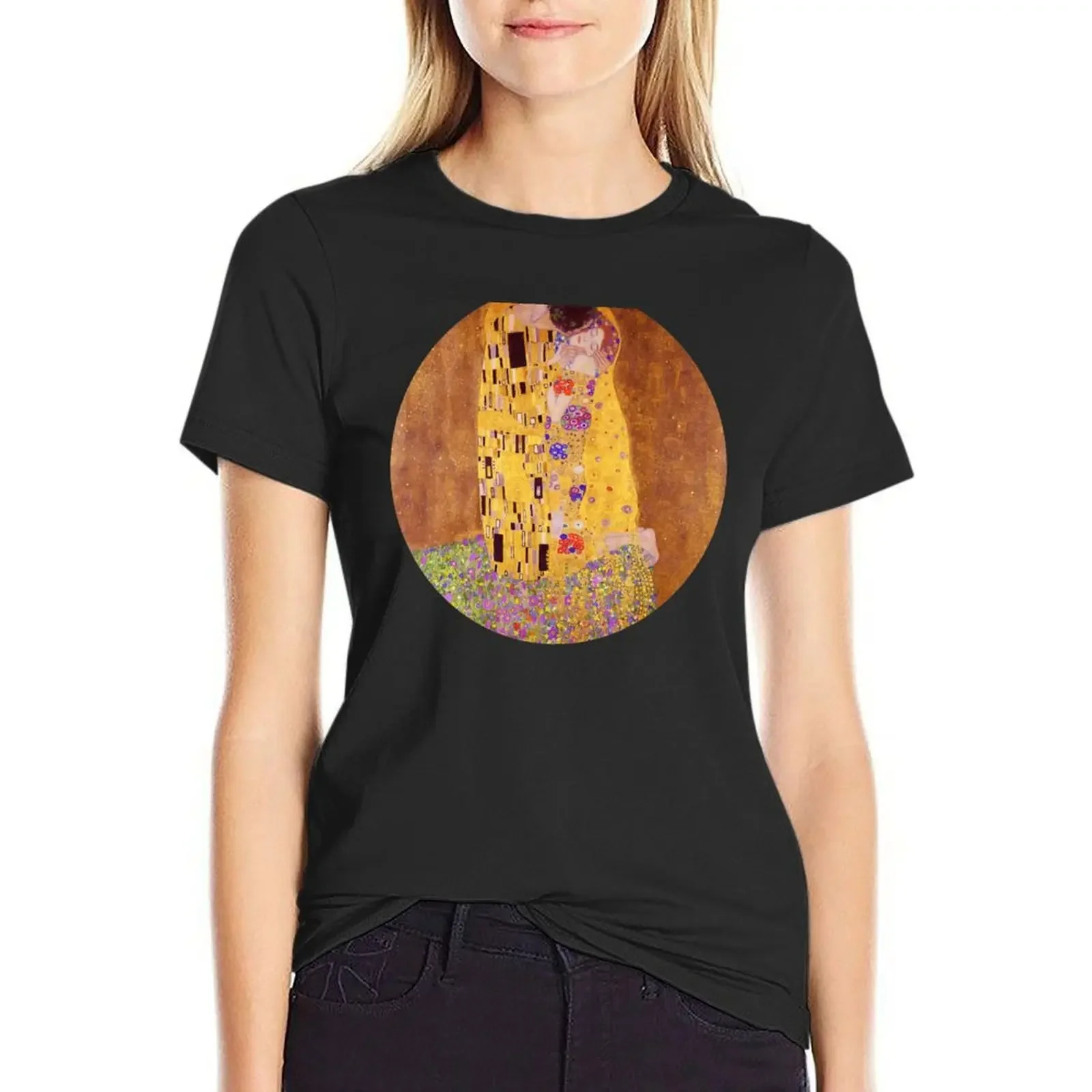 The Kiss - Gustav Klimt - Normal T-Shirt hippie clothes tees quick-drying t-shirt dress for Women plus size
The Kiss - Gustav Klimt - Normal T-Shirt hippie clothes tees quick-drying t-shirt dress for Women plus size