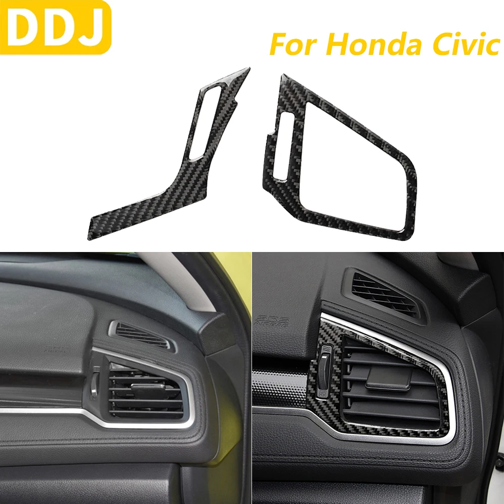 Для Honda Civic 10th 2016-2019 инструмент из углеродного волокна, накладка на вентиляционное отверстие для кондиционера, автомобильные аксессуары, декоративная наклейка
Для Honda Civic 10th 2016-2019 инструмент из углеродного волокна, накладка на вентиляционное отверстие для кондиционера, автомобильные аксессуары, декоративная наклейка