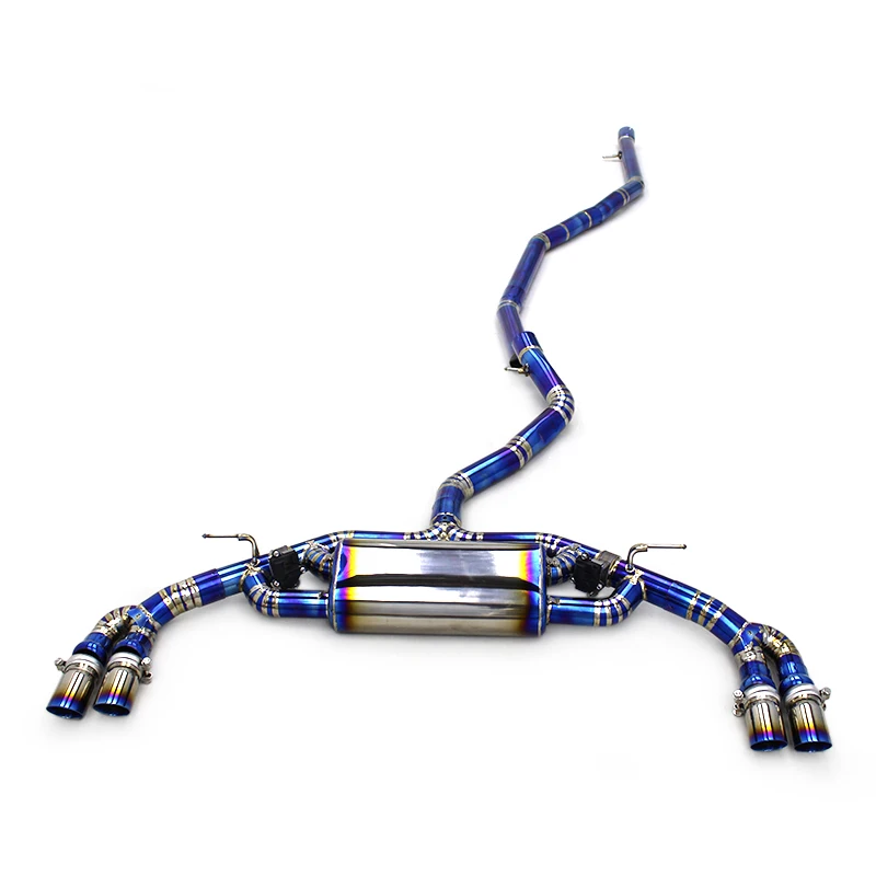 Yooking Catback Exhaust For BMW X6 F16 M40i 3.0T 2015-2019 Racing Car Titanium Exhaust Pipe Muffler Valvetronic Exhaust System
Yooking Catback Exhaust For BMW X6 F16 M40i 3.0T 2015-2019 Racing Car Titanium Exhaust Pipe Muffler Valvetronic Exhaust System
